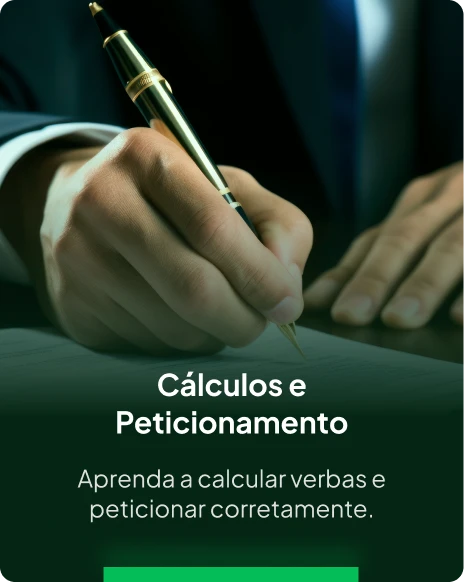 Cálculos e Peticionamento